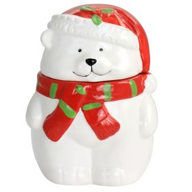 Gibson Home Joyful Bear Durastone 7.5in Cookie Jar