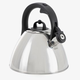 Mr. Coffee Starsbury 2.1 Quart Stainless Steel Whistling Tea Kettle with Stay-Cool Handles