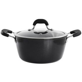 Kenmore Arlington 4.5 Quart Dutch Oven with Lid in Black